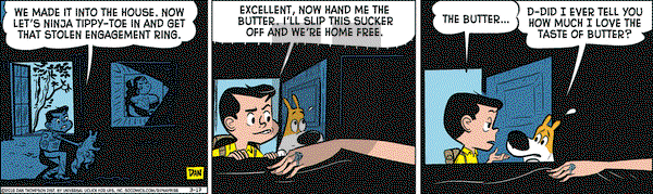 Rip Haywire on Thursday March 17, 2016 Comic Strip