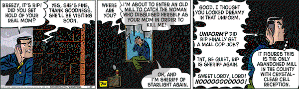 Rip Haywire on Saturday January 17, 2015 Comic Strip
