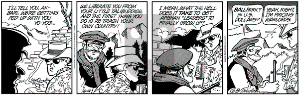 Doonesbury on Thursday February 20, 2003 Comic Strip