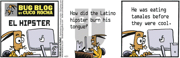 La Cucaracha on Saturday April 21, 2012 Comic Strip