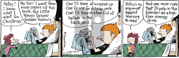 Cul de Sac - Saturday December 7, 2024 Comic Strip