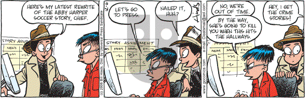 Cleats - Wednesday December 6, 2006 Comic Strip