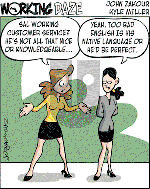 Working Daze on Tuesday October 9, 2007 Comic Strip