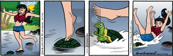 Nancy on Wednesday July 17, 2013 Comic Strip