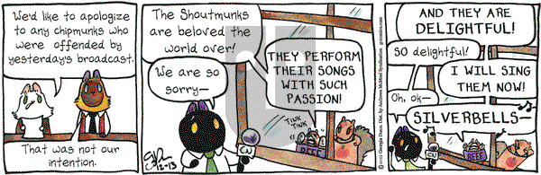 Breaking Cat News on Friday December 13, 2019 Comic Strip