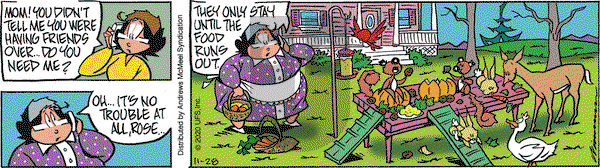 Rose is Rose on Saturday November 28, 2020 Comic Strip