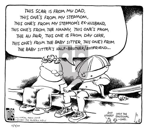 Tom Toles on Sunday November 9, 1997 Comic Strip