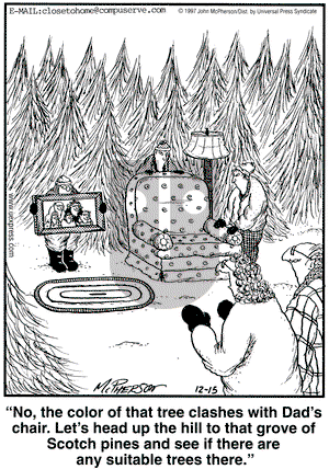 Close to Home on Monday December 15, 1997 Comic Strip