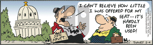 Frank and Ernest on Wednesday February 4, 2009 Comic Strip