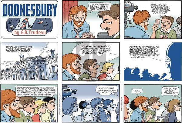 Doonesbury on Sunday June 1, 2003 Comic Strip