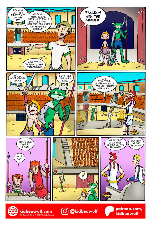 Kid Beowulf on Thursday October 24, 2024 Comic Strip