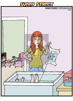 Sunny Street - Thursday May 1, 2014 Comic Strip