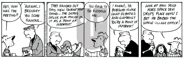 Barkeater Lake on Thursday April 19, 2012 Comic Strip