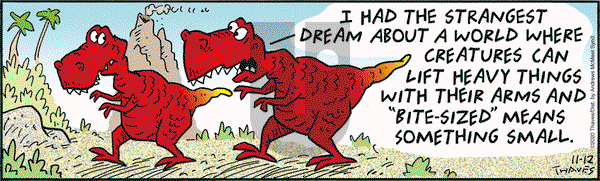 Frank and Ernest on Thursday November 12, 2020 Comic Strip