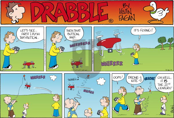 Drabble on Sunday March 26, 2017 Comic Strip