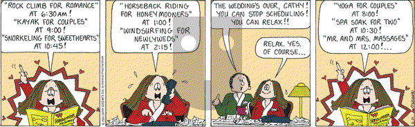 Cathy Classics on Monday February 21, 2005 Comic Strip