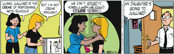 Luann on Tuesday June 12, 2012 Comic Strip