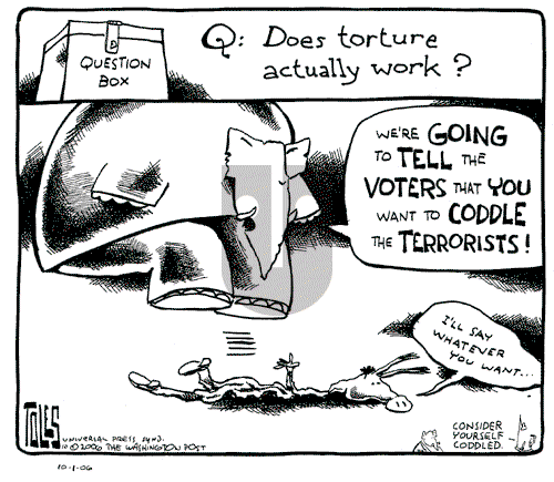Tom Toles - Sunday October 1, 2006 Comic Strip
