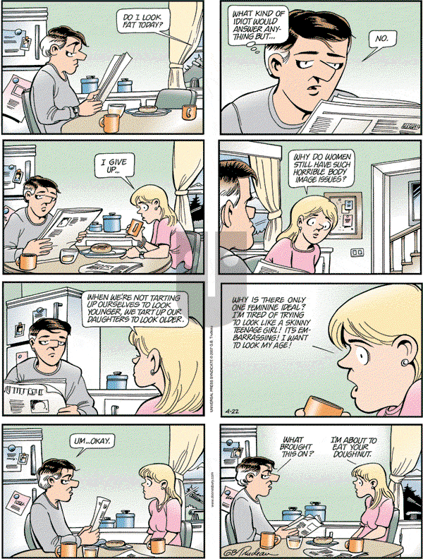 Doonesbury - Sunday April 22, 2007 Comic Strip