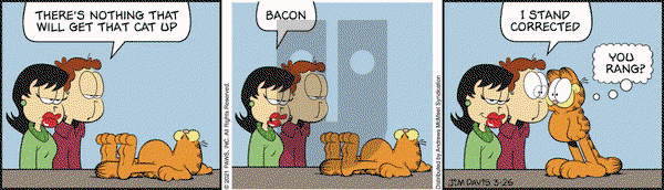 Garfield - Friday March 26, 2021 Comic Strip