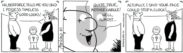 The Born Loser on Saturday March 1, 2003 Comic Strip