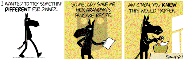 Dark Side of the Horse on Wednesday February 25, 2015 Comic Strip