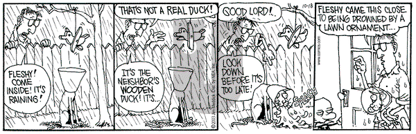Monty on Saturday October 18, 2003 Comic Strip