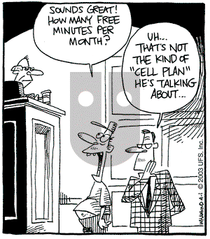 Reality Check - Tuesday April 1, 2003 Comic Strip