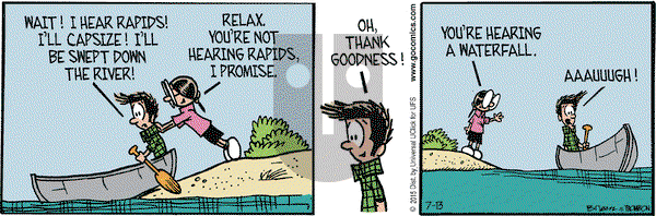 Grand Avenue on Monday July 13, 2015 Comic Strip