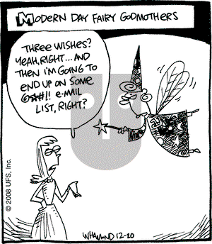 Reality Check on Saturday December 20, 2008 Comic Strip