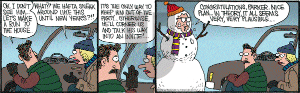 Monty on Monday December 29, 2014 Comic Strip