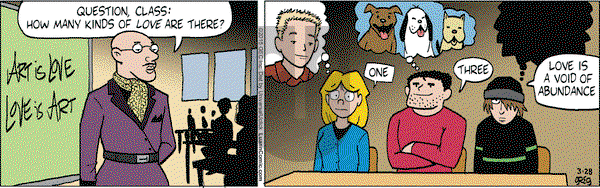 Luann on Monday March 28, 2016 Comic Strip