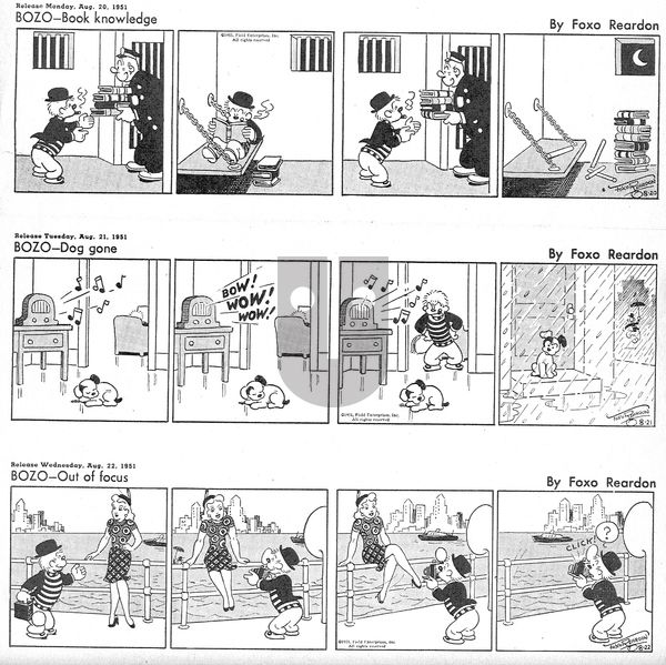 Bozo - Thursday April 7, 2022 Comic Strip