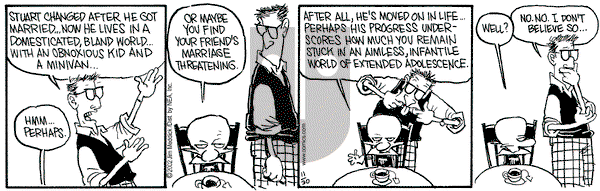 Monty on Saturday November 30, 2002 Comic Strip