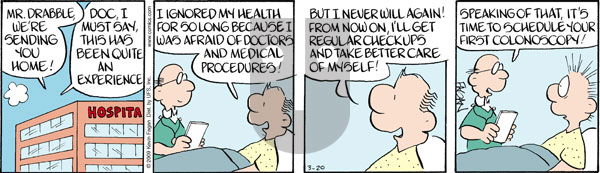 Drabble on Friday March 20, 2009 Comic Strip