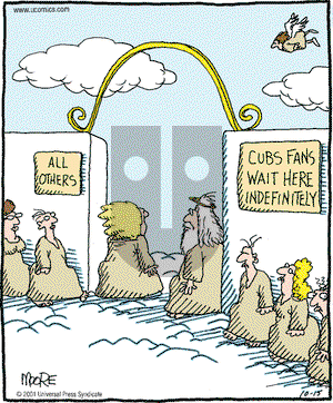 In the Bleachers on Monday October 15, 2001 Comic Strip