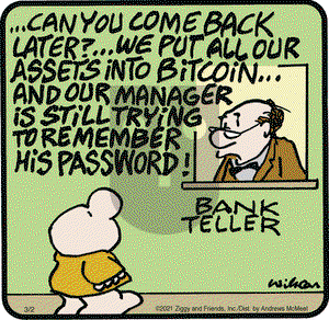 Ziggy on Tuesday March 2, 2021 Comic Strip