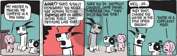 Pooch Cafe on Tuesday July 19, 2005 Comic Strip