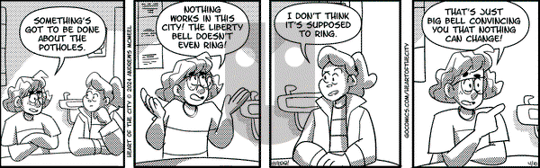 Heart of the City on Wednesday April 10, 2024 Comic Strip