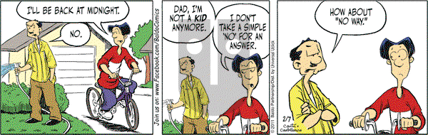 Baldo - Monday February 7, 2011 Comic Strip