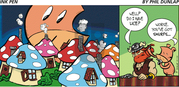 Ink Pen - Sunday August 1, 2010 Comic Strip