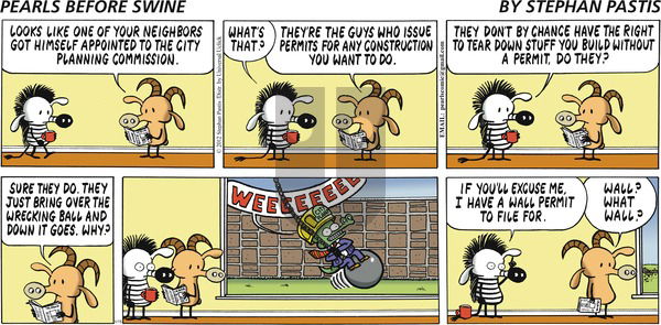 Pearls Before Swine on Sunday January 15, 2012 Comic Strip