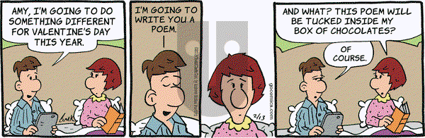 Lola on Tuesday February 13, 2018 Comic Strip