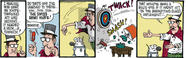 Monty on Saturday January 30, 2016 Comic Strip