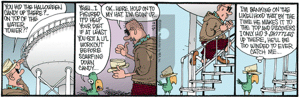 Monty on Friday October 30, 2009 Comic Strip