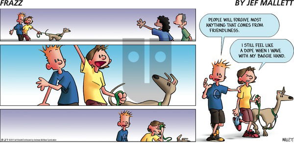 Frazz on Sunday August 27, 2017 Comic Strip