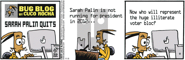 La Cucaracha on Tuesday November 8, 2011 Comic Strip