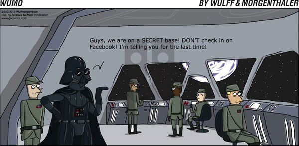 WuMo on Sunday February 3, 2019 Comic Strip