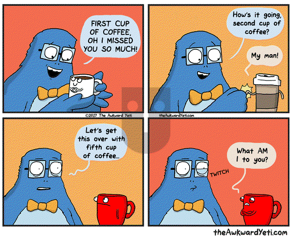 The Awkward Yeti on Friday October 27, 2017 Comic Strip