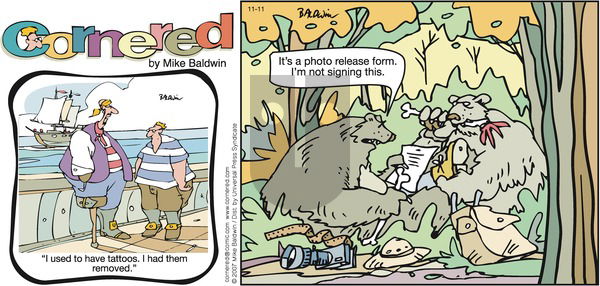 Cornered on Sunday November 11, 2007 Comic Strip